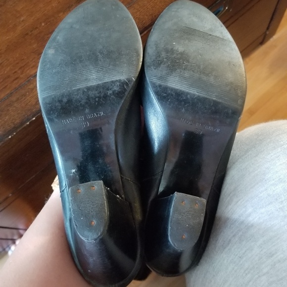 Bronx So Today black leather boots size 39 - Picture 4 of 6